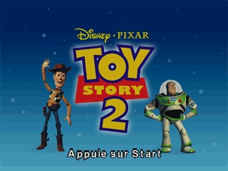 Toy Story 2 (France) Title Screen